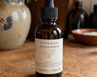 Youth Glow Face Serum | Anti Aging | Spot Correction | Plant Based | Clean Skincare | All Natural