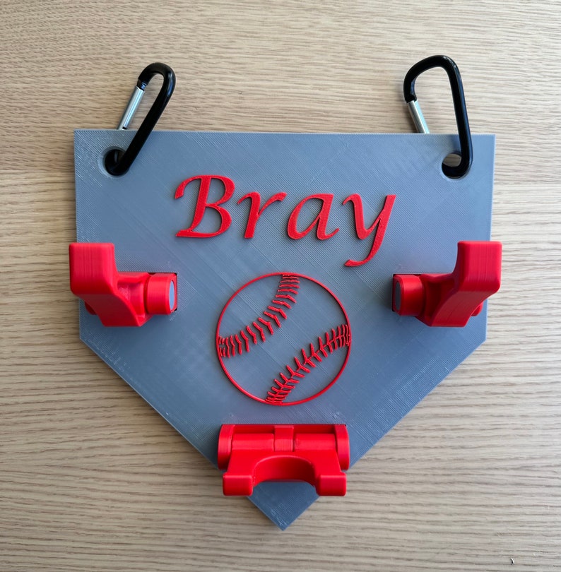 FULLY Customizable Dugout Organizer 3D Printed Softball/ Baseball