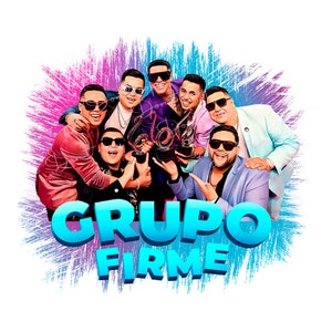 Grupo Firme PNG digital download file, sublimation Eduin Caz