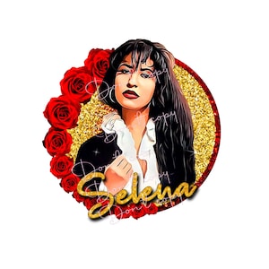 Selena Quintanilla PNG sublimation digital download file