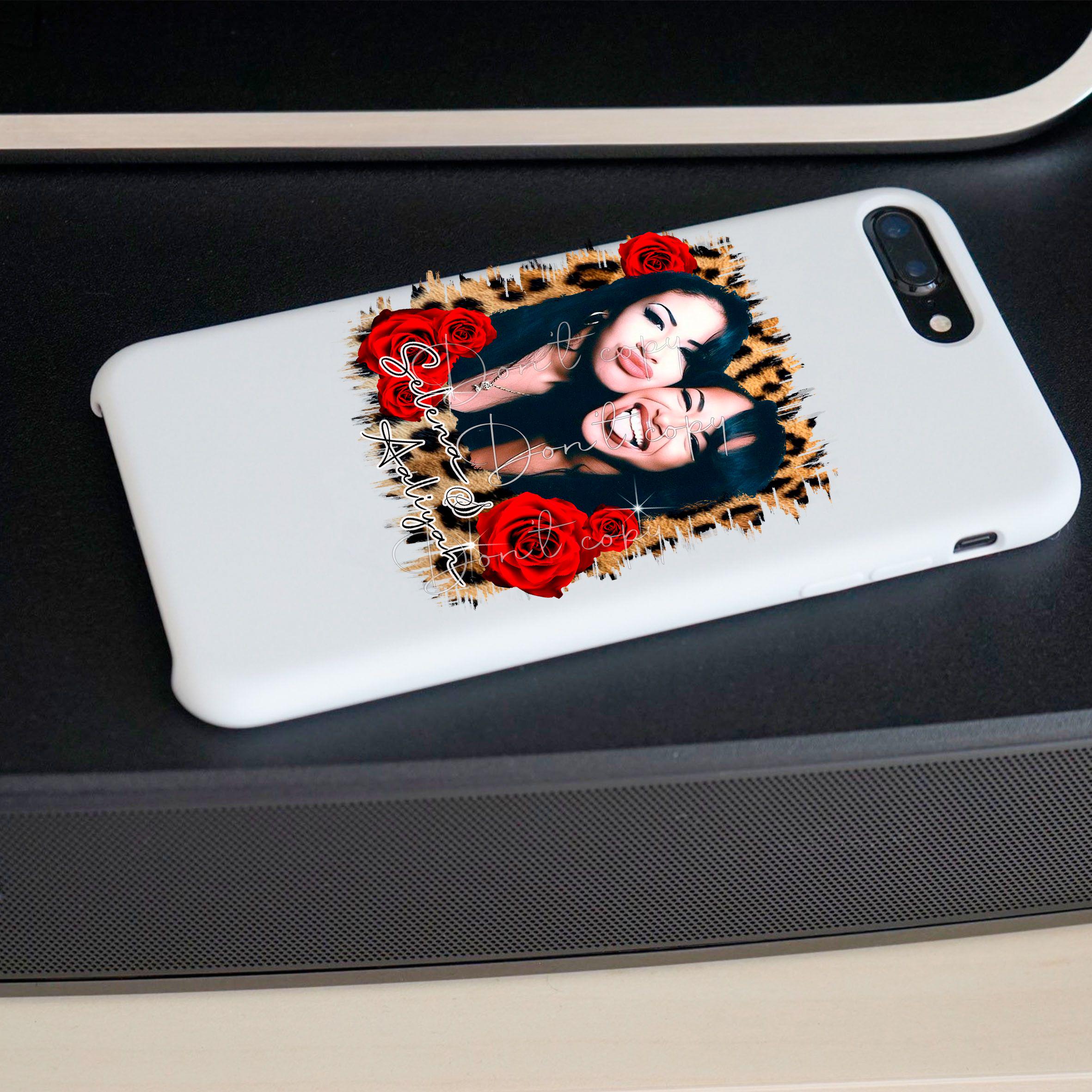 Selena and Aaliyah PNG Red Roses Leopard, Digital Download File ...