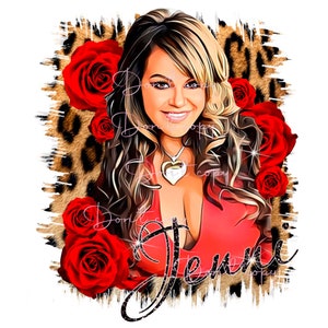 Jenni Rivera PNG digital download file, sublimation
