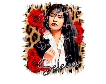 Selena Quintanilla digitaal downloadbestand voor png, sublimatie