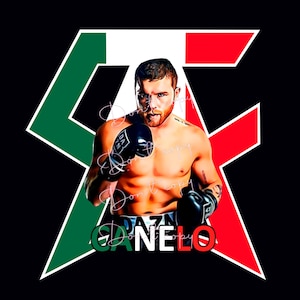 Canelo Alvarez PNG sublimation digital download file