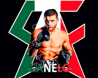 Canelo Alvarez PNG-sublimatie digitaal downloadbestand
