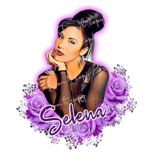 Selena Quintanilla PNG sublimation, digital download file