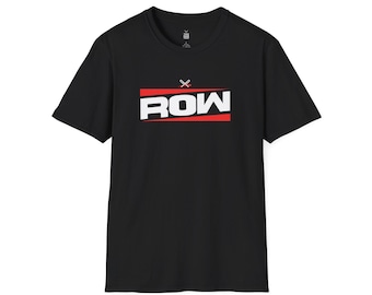 Row Crew Black T-Shirt | Rowing Gear