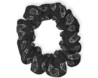 Clog Shoe Rowing Scrunchie (Black) | Rowing Gear Hair Accessory