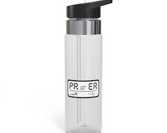 PR or ER Water Bottle with Name Personalization | 20oz Rowing Water Bottle
