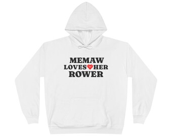 Memaw Loves Her Rower Hoodie | Rowing Team Tee