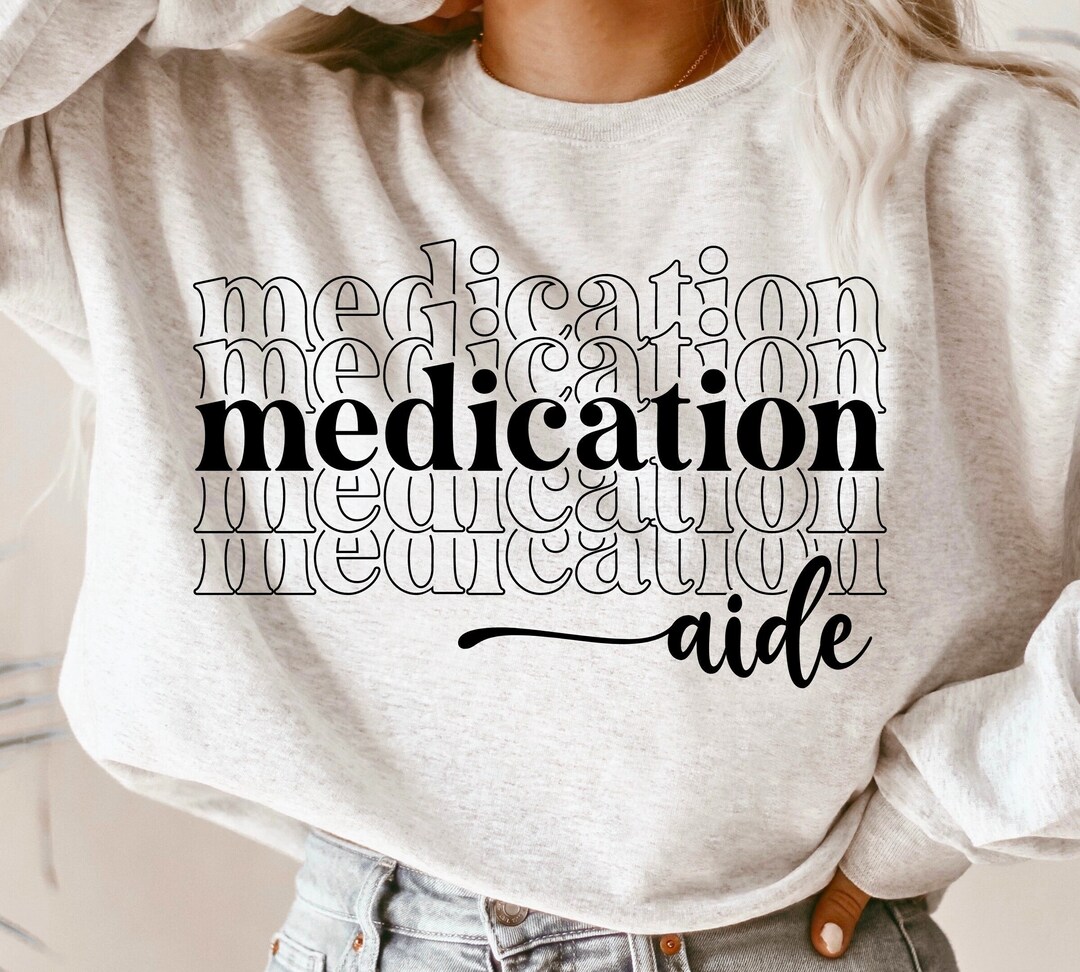 Medication Aide Svg, Med Aide Svg, Certified Medication Aide Shirt Svg