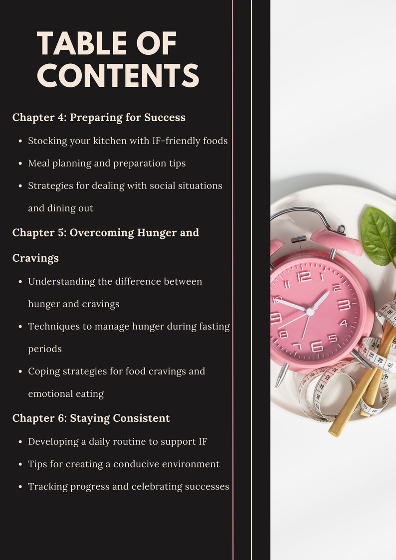 Mastering Intermittent Fasting: Your Guide to Consistency and Success E-Book, Intermittent Fasting Guide image 3