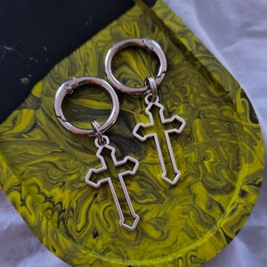 Boot Anhänger / Gothic Cross Boot Anhänger / Stiefel Anhänger / Gothic Boot Charm / Stiefel Anhänger / Stiefel Anhänger