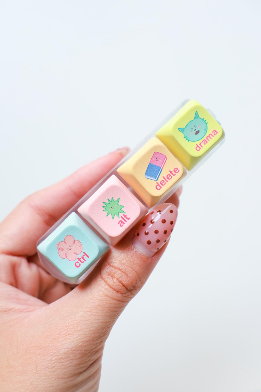 Mini Keyboard Keychain | Cute Fidget Keychain | Tech Accessory | Gift for Gamer