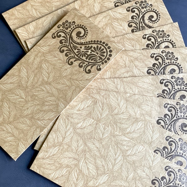 Pakistani Wedding Envelopes Cash Etsy