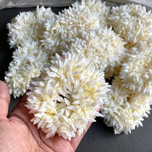 Gajra Scrunchies Gajra Hand Flowers Sangeet Hair Flowers Artificial Gajras Bun Flowers