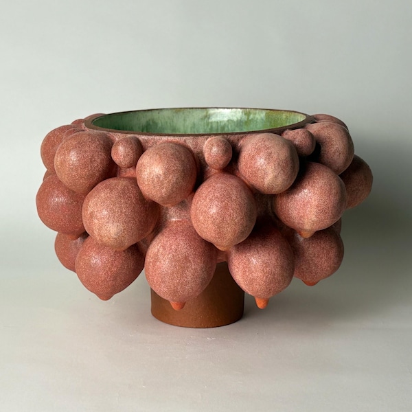 Hand Built Ceramic Fruit Bowl