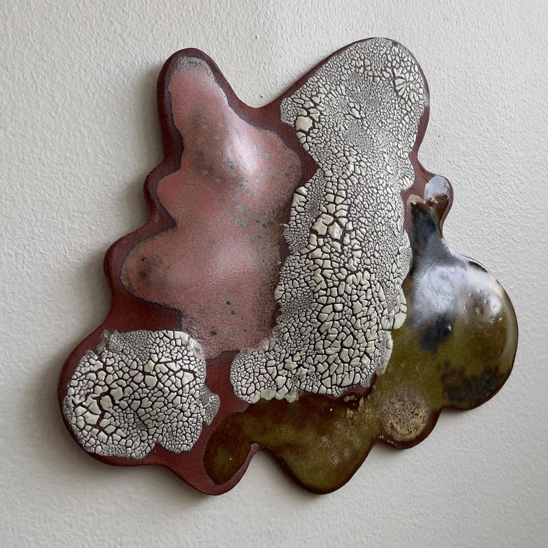 Ceramic Wall Art Abstract Etsy — free download