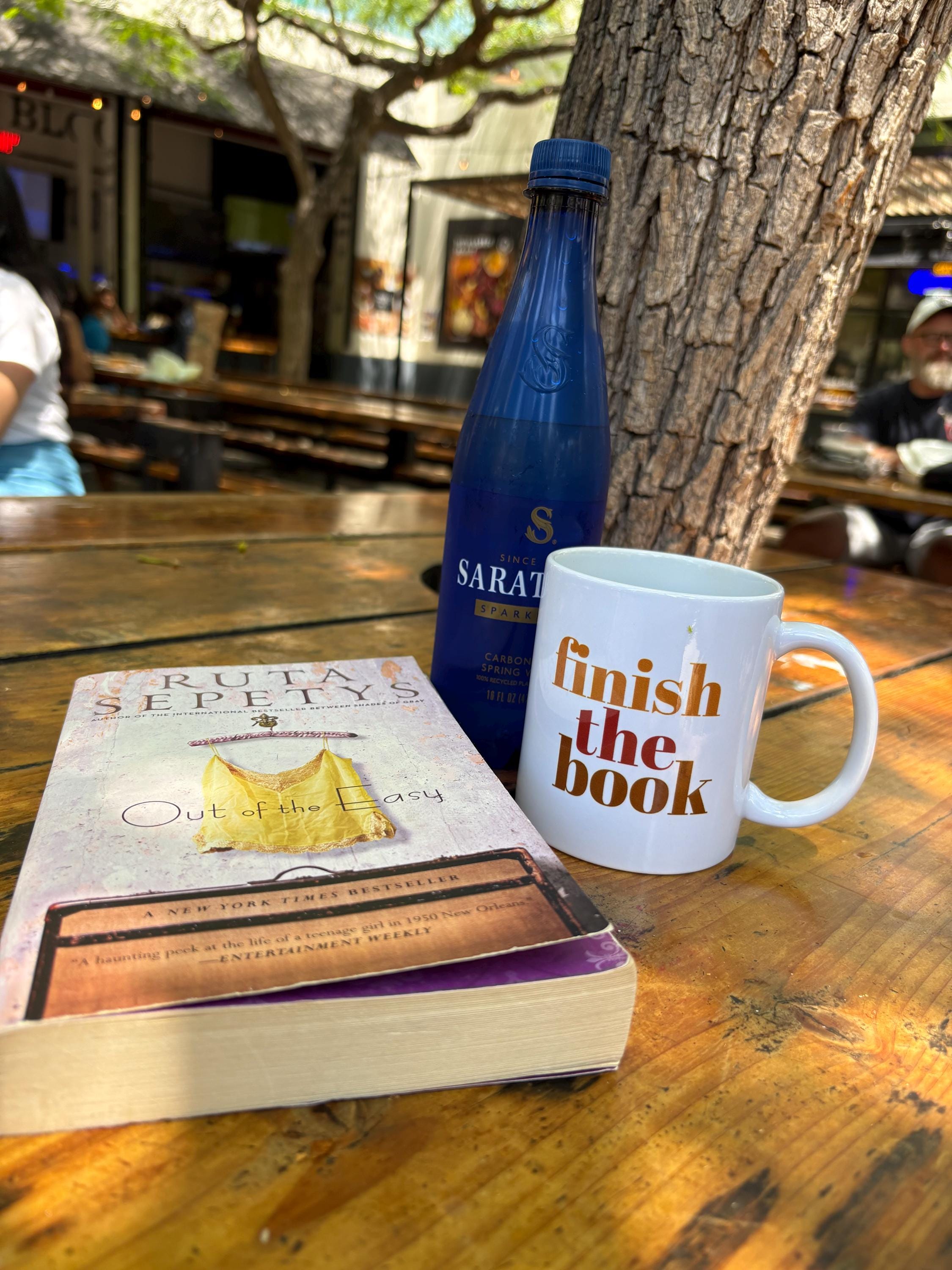 Finish the Book Mug: 11oz Ceramic Mug for Writers & Readers
