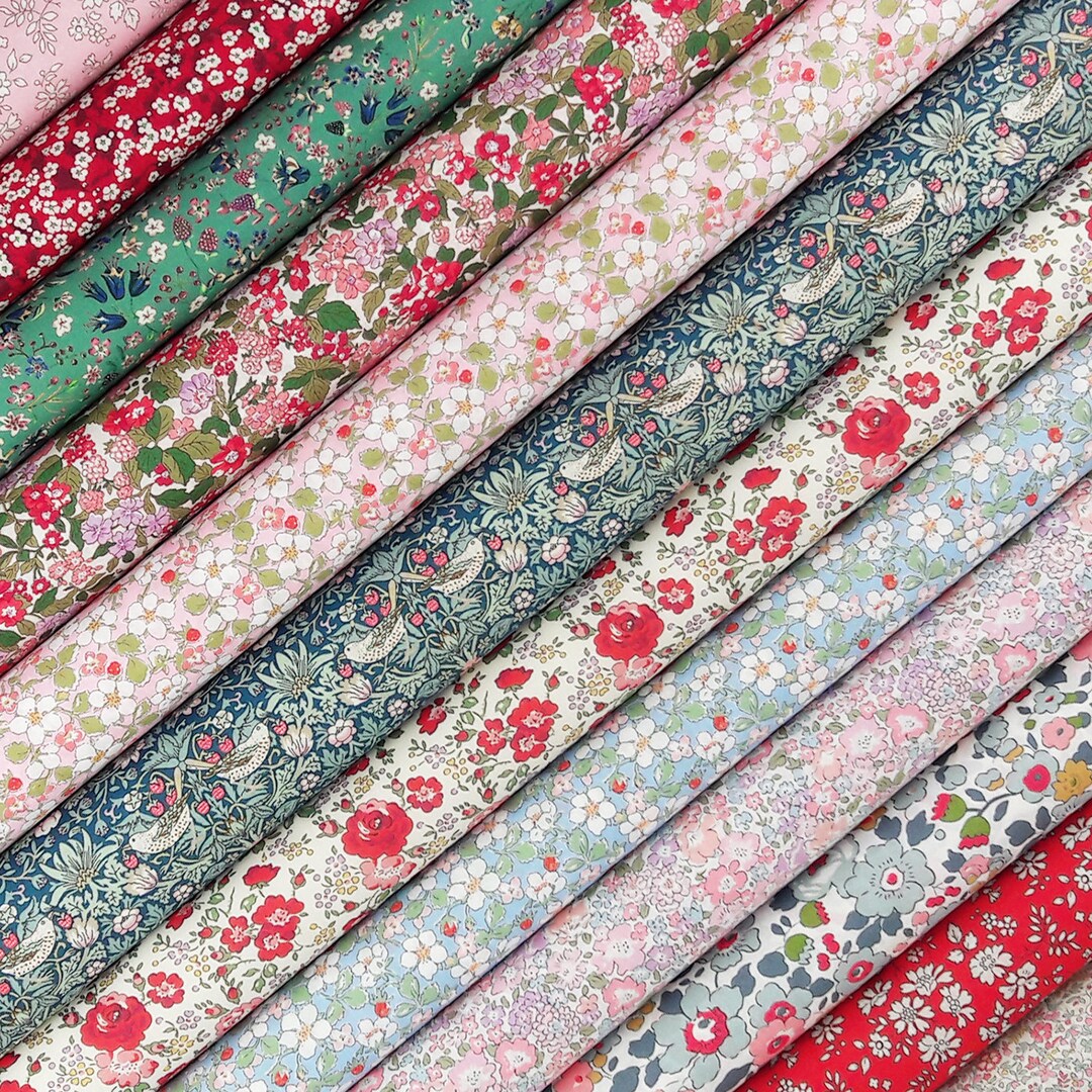 Liberty Fabric Pack ~ Strawberry Patch | Tana Lawn™ Quilting Cotton ...
