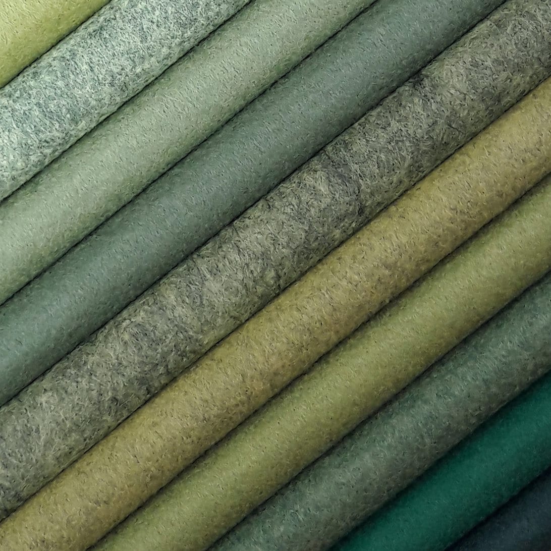 Billow Fabrics Wool Felt Pack Foliage Etsy UK