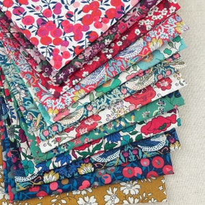 Liberty Fabric Pack ~ Jewel Thief | Tana Lawn™ Quilting Cotton Charm ...