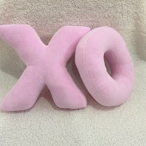 Juego de almohadas XO de 46 colores, cojín de letras coloridas, almohada divertida de San Valentín, almohada de letras personalizada, regalo de Navidad, juego de almohadas decorativas