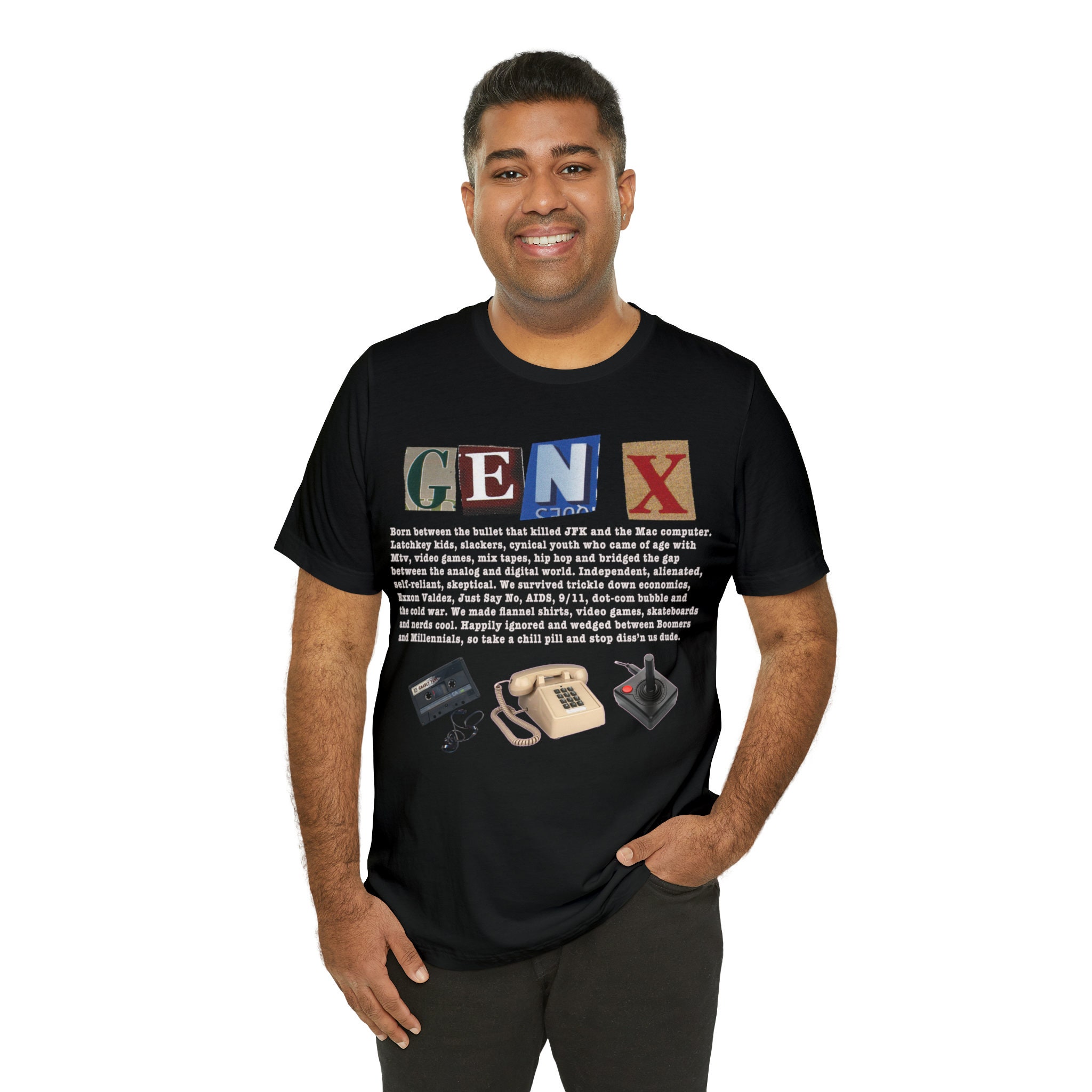"Welcome To The Gen X Playground" Unisex T-Shirt - 1980s Millennial Gift For Women & Men