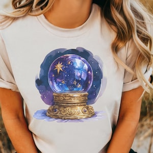 Halloween Crystal Ball Clipart PNG Witch Crystal Ball Halloween PNG Clipart Watercolor Halloween Crystal Ball Clipart PNG