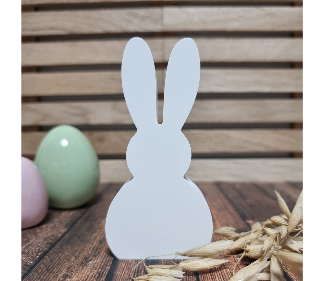 Silikonformen Gießformen Ostern, 4 Stück Osternhase