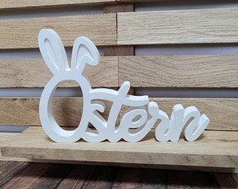 Silikonform Schriftzug Ostern | Ostern Frühling Hase Osterhase | Silikon Gießform | Stempel-Scheune | SF-2036