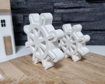 Silikonform Meer & Strand – Motiv Mit Möwe & Schiffsrad Für Backen, Seife & DIY