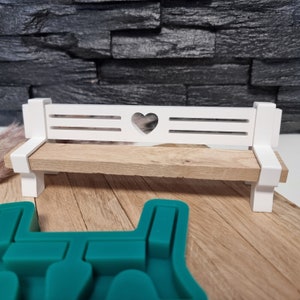Silicone mold bench park bench seat | block mold | mold for blocks | silicone mold | world of molds | SF-2045