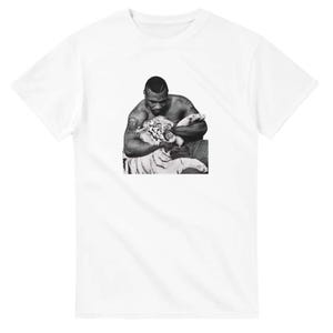 Mike Tyson Tiger Heavyweight Unisex Crewneck T-shirt | Gildan® 5000