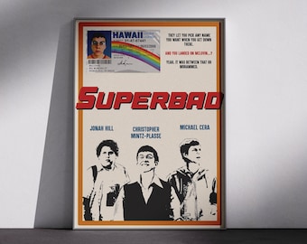 Superbad (2007) Poster - Etsy