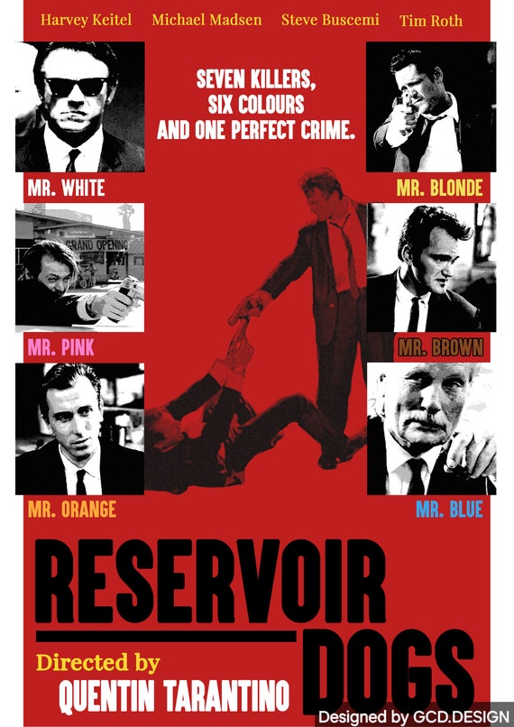 RESERVOIR DOGS ポスター Amazon.com: PremiumPrints - Reservoir Dogs Movie Poster