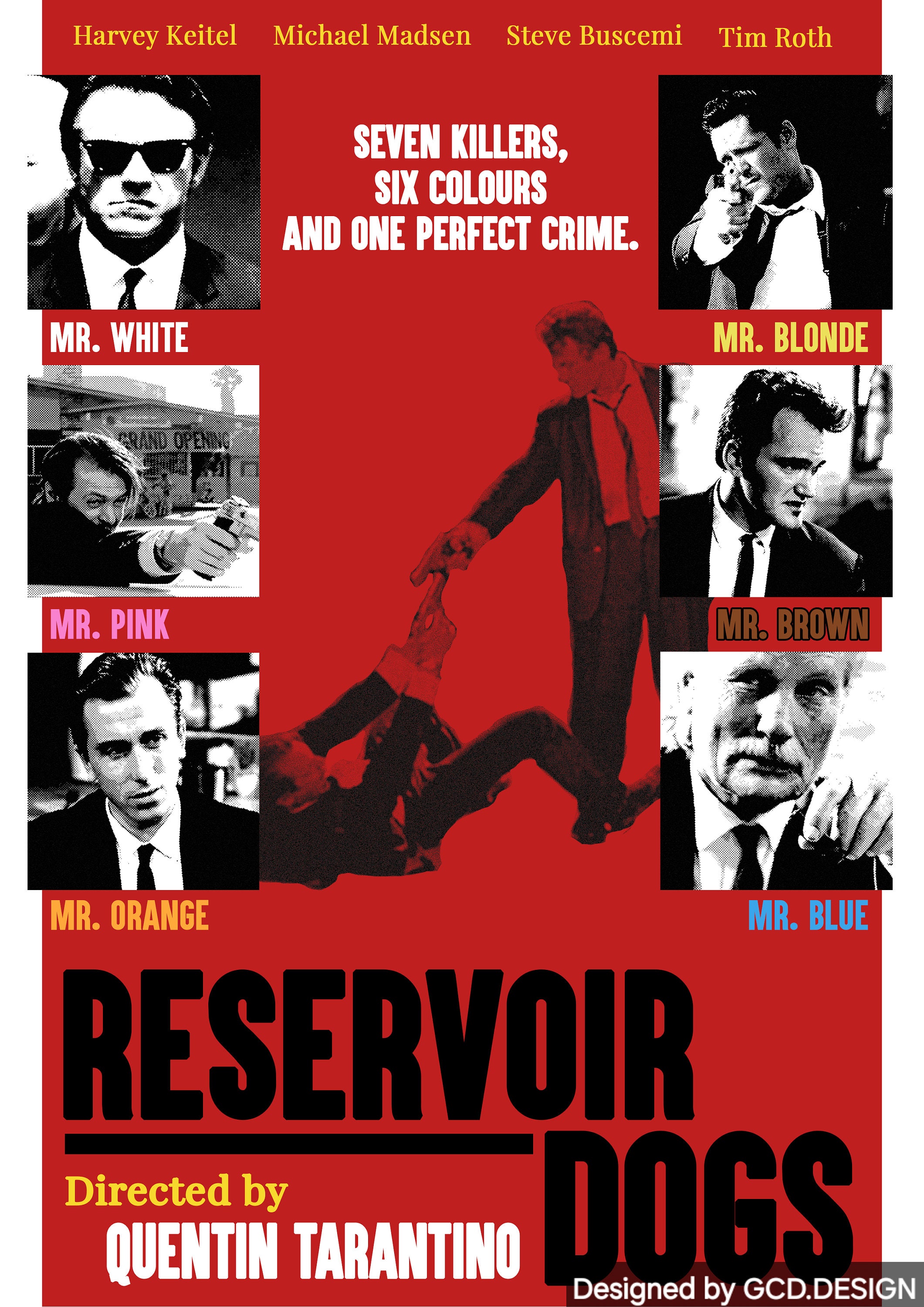 Reservoir Dogs (1992) Poster - Etsy