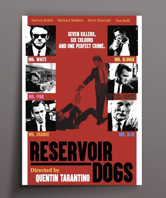 RESERVOIR DOGS ポスター 当時物 オリジナル タランティーノ RESERVOIR DOGS ポスター 当時物 オリジナル タランティーノ RESERVOIR