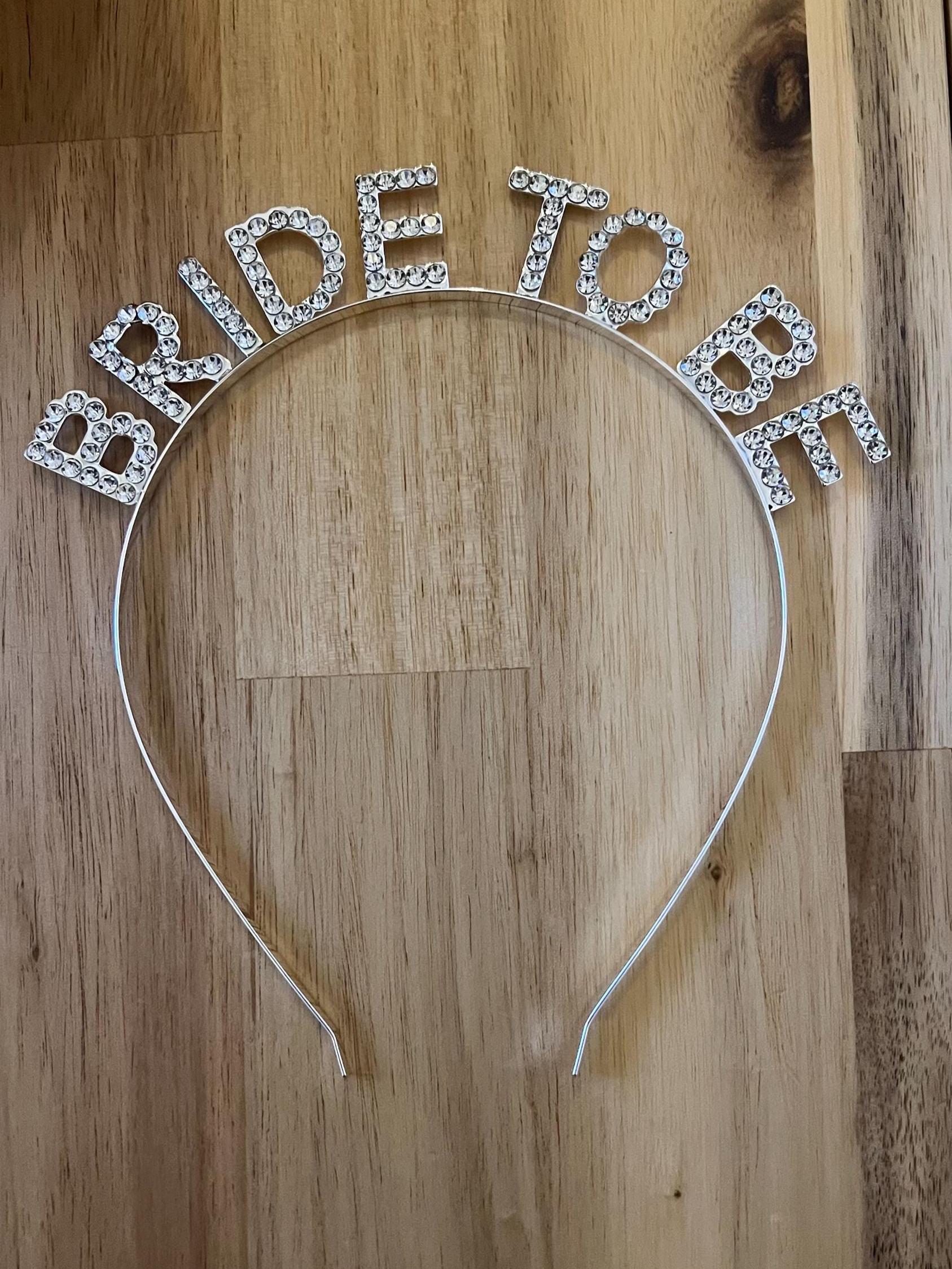Bride to Be Headband: Bridal Shower Celebration Accessory - Etsy