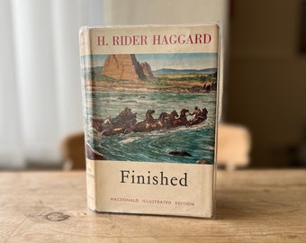 Beendet von H. Rider Haggard – Vintage 1962 Macdonald Illustrated Edition, Roman