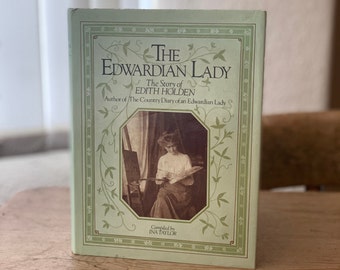 La dama eduardiana: La historia de Edith Holden compilada por Ina Taylor - Vintage 1980 Biografía, Ilustradora