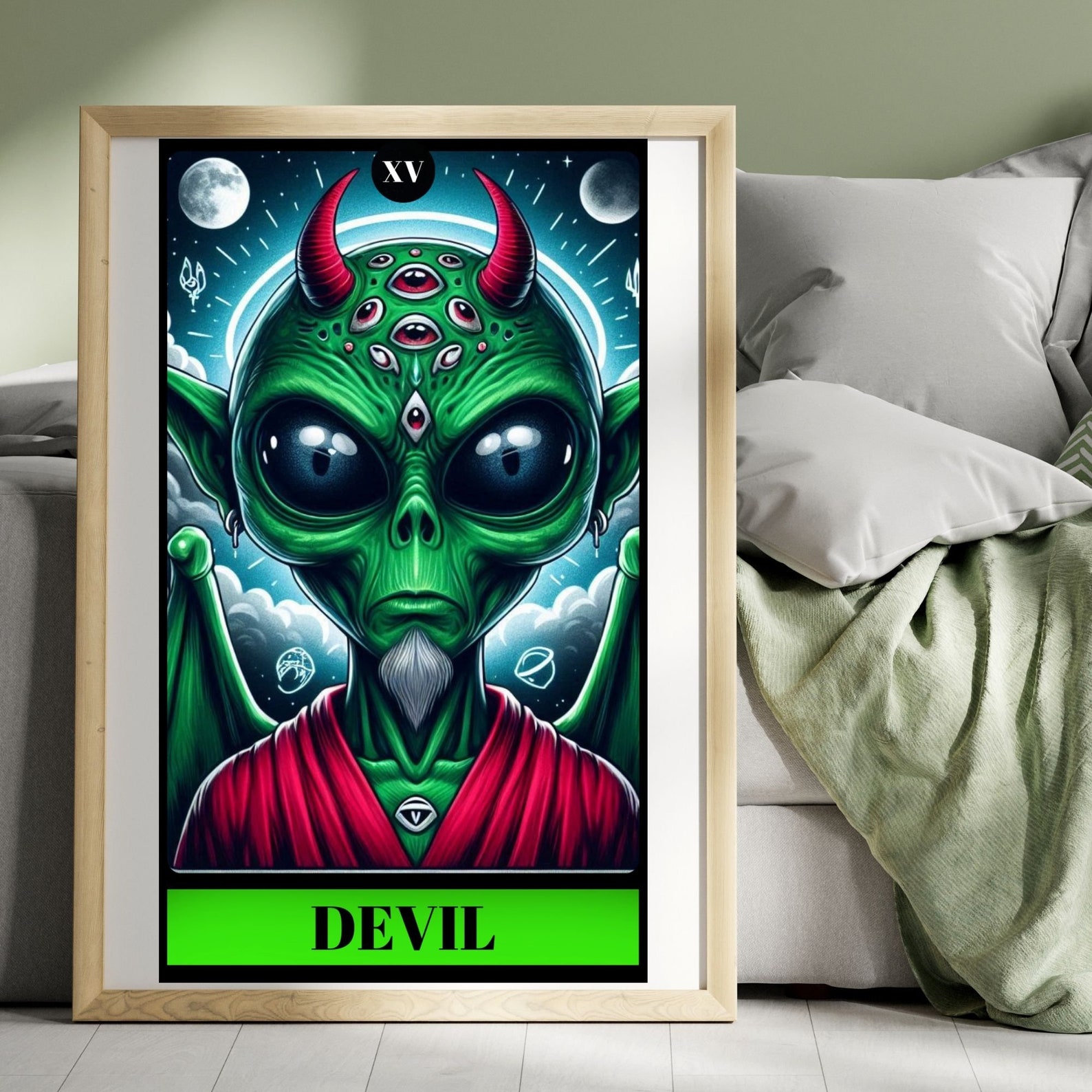 78 Alien Tarot Cards Deck: Mystical Extraterrestrial Tarot (digital ...