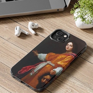 Judith with the Head of Holofernes Phone Case, iPhone Case, Art Lover Gift, Protective Phone Cover, Fine Art Phone Case