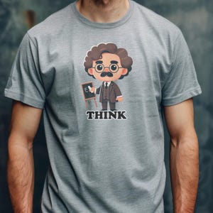 Einstein Physics T-Shirt: Funny Science Gift, Unisex Cotton Tee