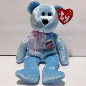 TY Beanie Baby EGGS II the Easter Bear Vintage Ty Stuffed Animal Toy Easter Gift