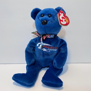 Ty Beanie Baby Kurt Busch #2 NASCAR Bear: Vintage Collectible Plush