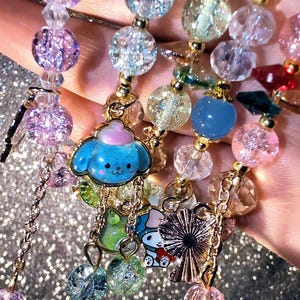 Kawaii Sparkly Bead Bracelet
