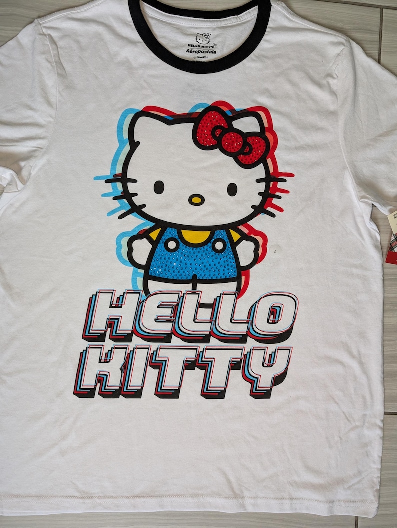 Hello Kitty Rhinestone T-shirt image 3