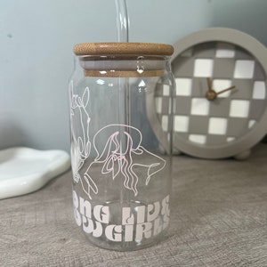 Long Live Cowgirls Glass Cup