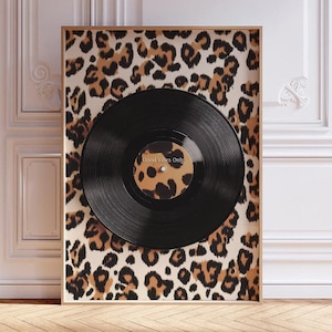 Vinilos decorativos retro con diseño de leopardo, póster de Good Vibes Only, maximalista, moderno, póster Y2K, impresión estética preppy, dopamina, para apartamento